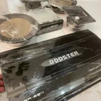 سیستم صوتی خودروBOOSTERآمپلی‌فایر 4500وات تجهیزات