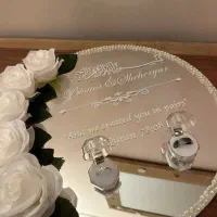 طراحی و ساخت انواع آینه حلقه|آینه|قشم, |دیوار