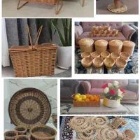 بافت بهترین سبد های حصیری زیبا