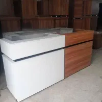 میز کانتر ادری مدل نئون دار  صندلی