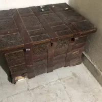 صندوق قدیمی عتیقه روسی سنگین