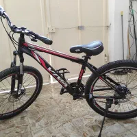 دوچرخه کوهستان ۲۶ ترمز عقب جلو دیسک کمک دار