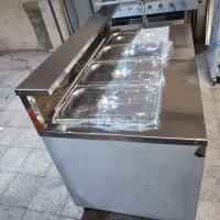 کانترگرم4خانه/کانترگرم رستورانی/کانترگرم۳لگن استیل