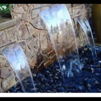 نازل پرده ای و بارانی  آبنما