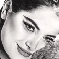 قبول سفارش نقاشی چهره (تخفیف ویژه ولنتاین)