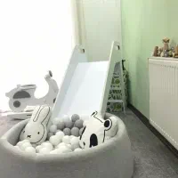 سرسره چوبی کودک|تخت و صندلی بچه|آمل, |دیوار