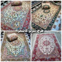 فرش دستباف ، جفت ۶ متری نو طرح تبریز دستبافت|فرش|تهران, مولوی|دیوار