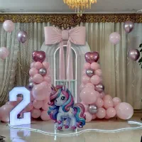 بادکنک آرایی دکور جشن تولد دندونی عبادت تم اقتصادی