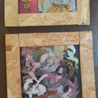 تعدادی قاب و مجسمه