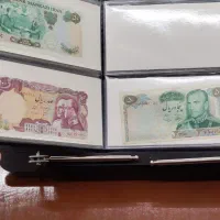۲۲ عدد پول پهلوی در آلبوم اسکناس|کلکسیون سکه، تمبر، اسکناس|تهران, پونک|دیوار