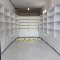 ویترین مغازه میز پاچال شلف قفسه چوبی دکور کتابخانه|فروشگاه و مغازه|مشهد, نوید|دیوار