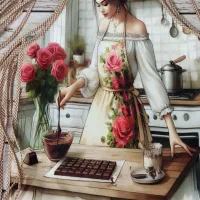 پیشبند مخمل با آستری برزنت ضد آب