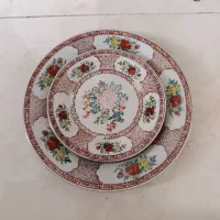 خیارخوری شیرینی خوری چینی قدیمی میوه مصنوعی