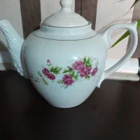 گل قرمزی قوری و گلابپاش
