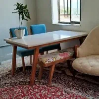 مبل ۶ نفره ۱۵میلیون میزنهارخوری چهارنفره ۴میلیون|میز و صندلی غذاخوری|کوهدشت, |دیوار