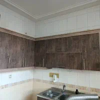 کابینت فلزی و در چوبی