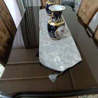 میز غذا خوری 6نفره سالم بدون استفاده در حد نو