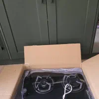 گاز صفحه ای شیشه ای نو