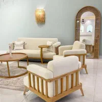 سرویس هفت نفره مبلمان پارچه مسکو//