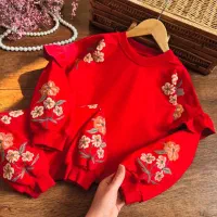 بلوز دورس دخترانه استین پف پفی