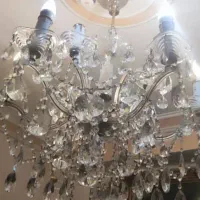 دوعدد لوستر ۶ شاخه ۹شعله فقط۳میلیون