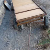 گاری چهار چرخ فرمان دار|ابزارآلات|قهدریجان, |دیوار