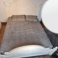 تخت چوبی و خوشخواب دونفره