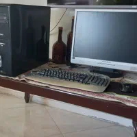 کامپیوتر سالم  به همراه کیس و موس و کیبورد و باند