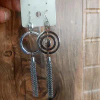 گوشواره استیل رنگ ثابت و گردنبند مرواریدی|بدلیجات|تهران, مجیدیه|دیوار