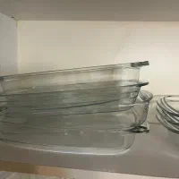 ۴عددمرغ خوری پیرکس و بورکم