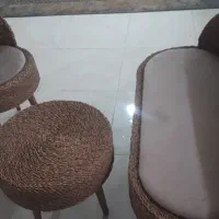 میزصندلی حصیری