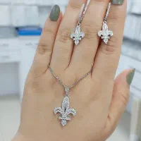 گردنبند نقره فرشته روی ماه کهکشانی بدون دستمزد۰۲۸۴|بدلیجات|تبریز, |دیوار