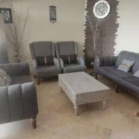 مبل 7 نفره با میز