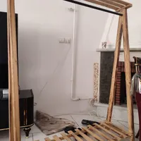 دو عدد رگال چوبی برای لباس کفش‌ و....|جاکفشی، کمد، دراور|قزوین, |دیوار