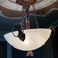 لوستر چوبی شیک و سالم