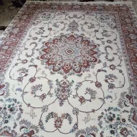 فرش ترنج کرم