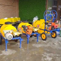 سمپاش باغی موتور 7 اسب، پمپ 45 بار