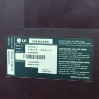 تلویزیون ال جی 43اینچ|تلویزیون و پروژکتور|اهواز, شهرک رزمندگان|دیوار