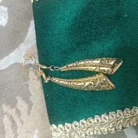 فروش 10گرم گوشوار والنگو طلا فاکتور دار