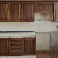 کابینت چوبی و فلزی دسته دوم|آبچکان و نظمدهنده ظروف|تهران, قلهک|دیوار