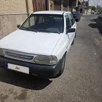 پراید سفید مدل 78 دوگانه cng