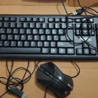 کیبورد و موس (درحد نو ) قیمت توافقی