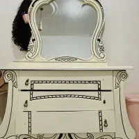 آینه و دلاور رنگ سفید استخونی