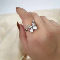 انگشتر زنانه(فروش به قیمت خرید به علت تغییر شغل)|بدلیجات|شهرکرد, |دیوار