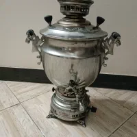 سماور گازی بزرگ قدیمی ۱۰ لیتری