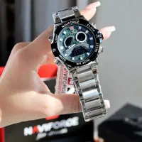 ساعت Naviforce اسپرت مجلسی دو زمانه سه موتوره