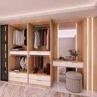 ساخت کابینت کمددیواری تحویل فوری