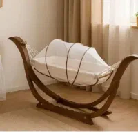 %گهواره تاشو+فروش اقساط/سیسمونی)