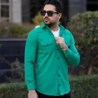 پیراهن کتان مردانه