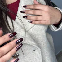 کاشت ناخن +آموزش بدون نیاز به خرید وسایل